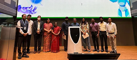 At the event