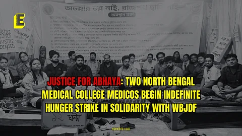 Doctors from North Bengal join the WBJDF in solidarity