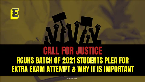 RGUHS Karnataka MBBS students plea for mercy attempt