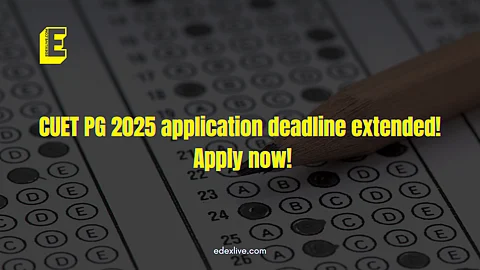 CUET PG 2025 application deadline