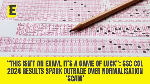The controversy surrounding the SSC CGL 2024 results has once again exposed systemic issues in government recruitment exams.