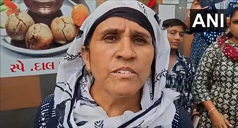Ramila, mother of a student at BJ Medical College, Ahmedabad