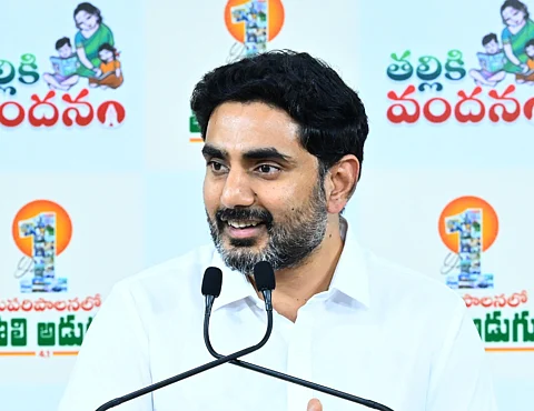 File photo of AP Minister Lokesh