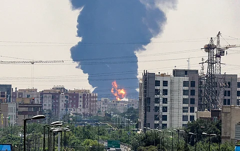 Visuals from Tehran amid escalating tensions between Iran and Israel