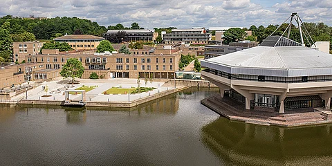 Photo of University of York campus