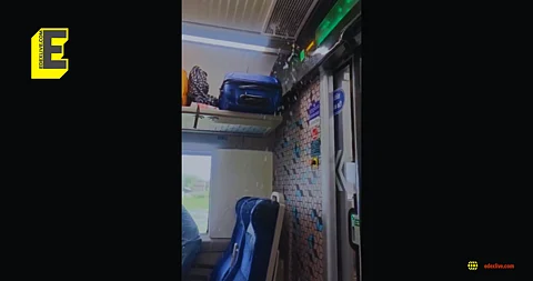 Vande Bharat leaking roof