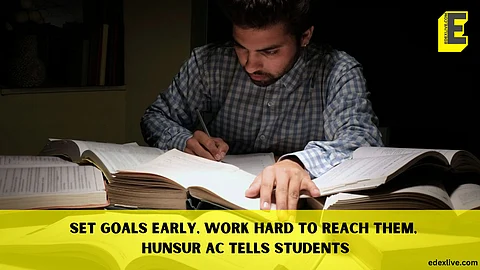 Work hard for competitive exams!