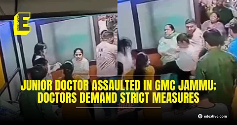 Female junior doctor assaulted, kicked in abdomen while on duty at GMC Jammu; medicos launch strike