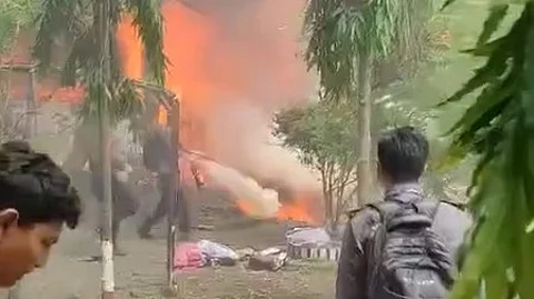 A routine training sortie ended in tragedy after a Bangladesh Air Force jet crashed near a school in Dhaka’s Uttara