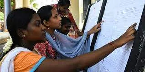 SC, ST and BC students who got 509 or more marks too were considered under quota