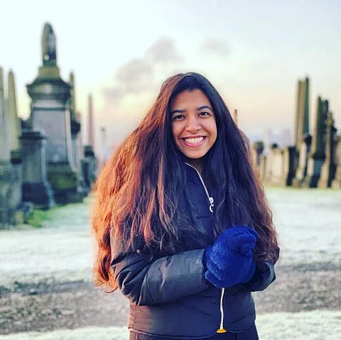 Pritha in Glasgow| Pic: Pritha Sen
