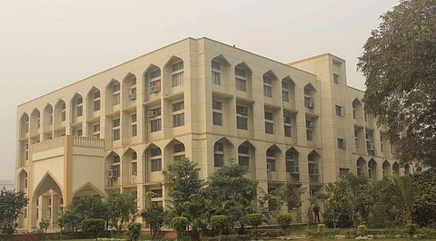 A building in Jamia Millia Islamia