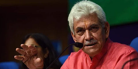 Lieutenant Governor Manoj Sinha | Pic: PTI