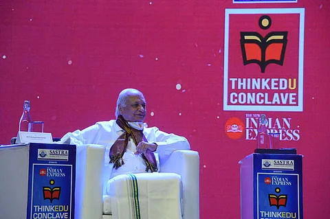 Kerala Governor Arif Mohammed Khan at Think Edu 2022 in Chennai | Pic: Ashwin Prasath