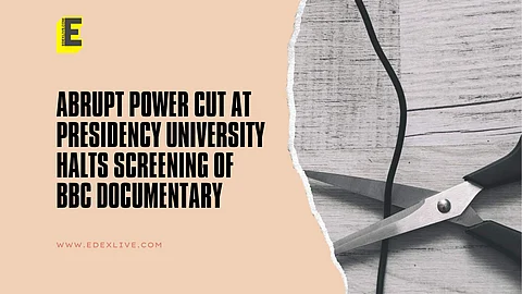 Power-cut halts controversial BBC documentary screening at Presidency University; students protest