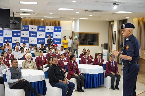 Picture of IPS Atul Karwal during the public lecture series
