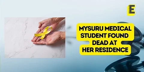 In Mysuru, 23-year-old medical student found dead; blames no one in suicide note 