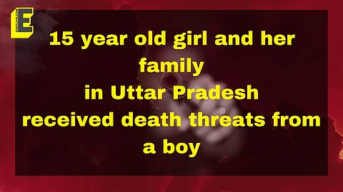 A 15-year-old girl stalked, received death threats from UP boy; stops going to school