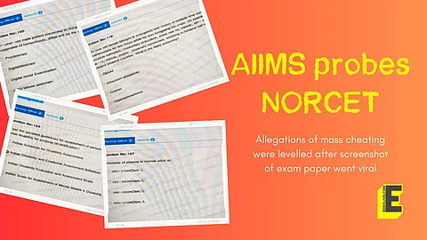 AIIMS probes NORCET exam paper leak | (Pic: EdexLive)