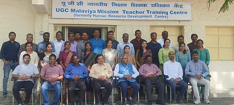 At the Teacher Orientation Programme for Upskilling in Physics | (Pic: UoH)