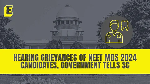 Hear petitions on NEET MDS 2024 postponement; SC directs Centre 