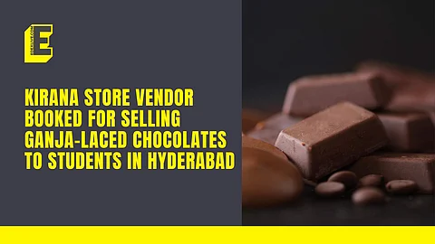 Hyderabad: Kirana store raided for selling Ganja chocolates to workers, students