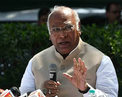 Congress chief Mallikarjun Kharge | (Picture: PTI)