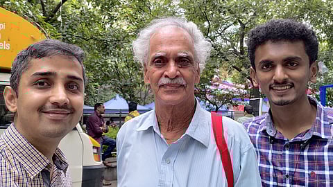 ಶ್ರೀ ಕೆ. ಪಿ. ರಾಯರ ಜೊತೆಗೆ ಇಜ್ಞಾನ ಸಂಪಾದಕರ ಸೆಲ್ಫಿ!