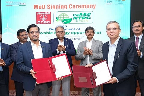 ONGC inks pact with NGEL to set up offshore wind, PSPs, Green Hydrogen projects