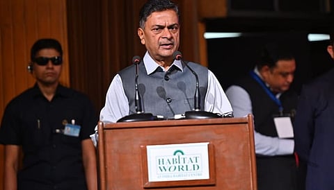 A file photo of Power and New & Renewable Energy Minister RK Singh