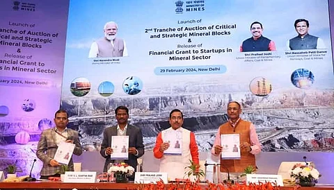 Govt launches 2nd tranche of critical mineral mine auction, puts 18 mineral mines on offer