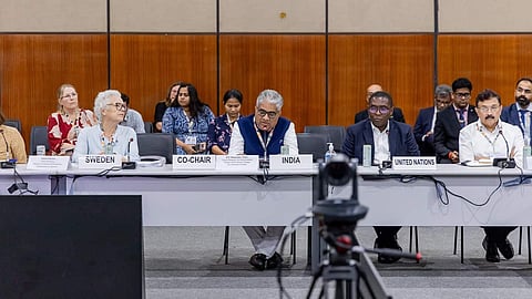 Alt="Bhpender Yadav at COP30"