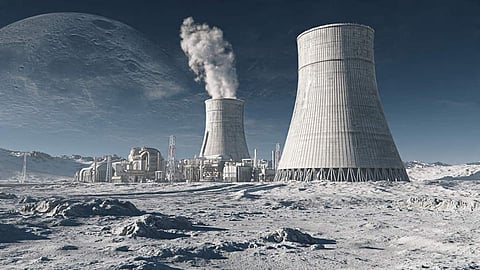 Alt="nuclear power plant on moon"