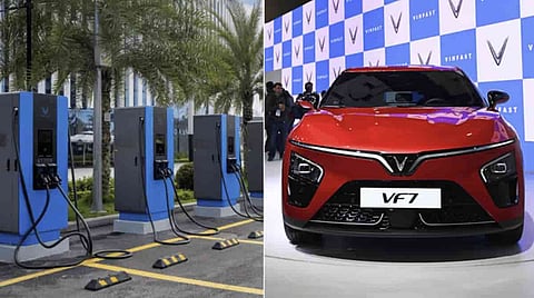 Alt="V-Green, ChargeZone partner to build charging infra for VinFast customers in India"