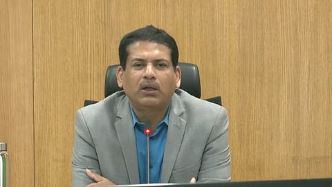 Alt="MNRE Secretary Santosh Kumar Sarangi"