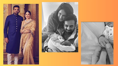 Zaheer Khan And Sagarika Ghatge Welcome Baby Boy