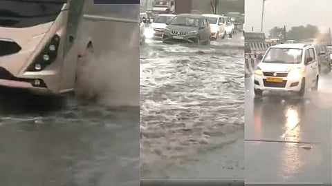 Heavy Rain Hits Delhi: Meteorological Department Issues Red Alert for Next Two Days