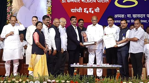 Sharad Pawar and Ajit Pawar Share Stage in Satara, But Political Distance Remains Intact