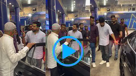 Rohit Sharma: Rohit Sharma gets angry with brother after seeing Karil Dent during Wankhede stand inauguration Video goes viral.