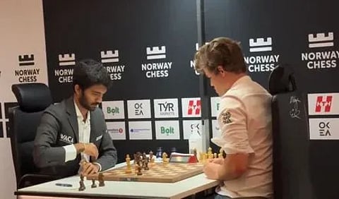D. Gukesh Defeats Magnus Carlsen in Thrilling Norway Chess 2025 Match