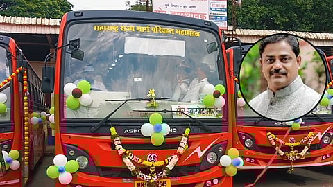 Political Drama In Pune : BJP and NCP Clash Over ST Bus Inauguration in Bhor