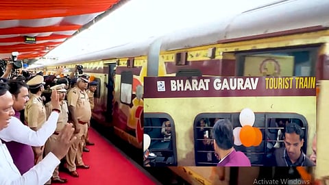 Bharat Gaurav Train Flagged Off from Mumbai : A Historic Journey Tracing the Legacy of Chhatrapati Shivaji Maharaj