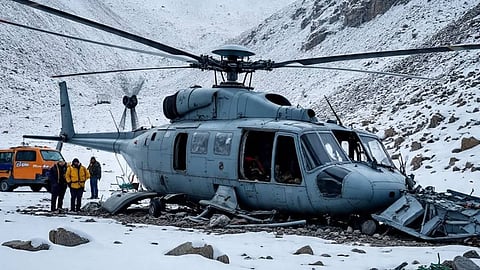 Tragedy Strikes as Helicopter Crashes Near Kedarnath, 5 Dead