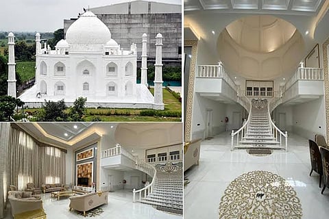 Taj Mahal Home: "Pyaar Ki Nishani 2.0" — Man Builds Taj Mahal-Inspired House for His Wife in Madhya Pradesh