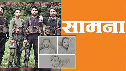 Saamana questions government over incorrect sketch of terrorists in Pahalgam attack