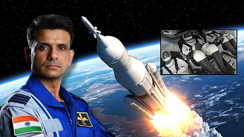 Indian astronaut Shubanshu Shukla has taken a leap into space