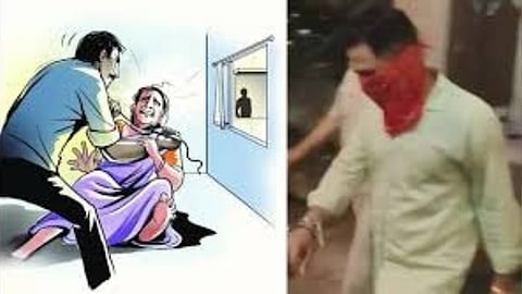 Madhya Pradesh Crime : A man in Bhopal killed his girlfriend and slept next to her body for four days