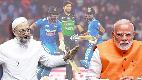 Owaisi questions Modi on India-Pakistan cricket match