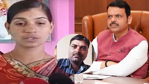 Mahadev Munde wife Dnyaneshwari Munde meet Chief Minister Devendra Fadnavis