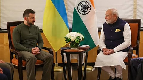 Prime Minister Modi, President Zelensky Discuss Peace Efforts; India Pushes Initiative to End War
